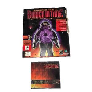 Journeyman Project 2: Buried in Time (PC, 1995) Box Damage Please See Photos
